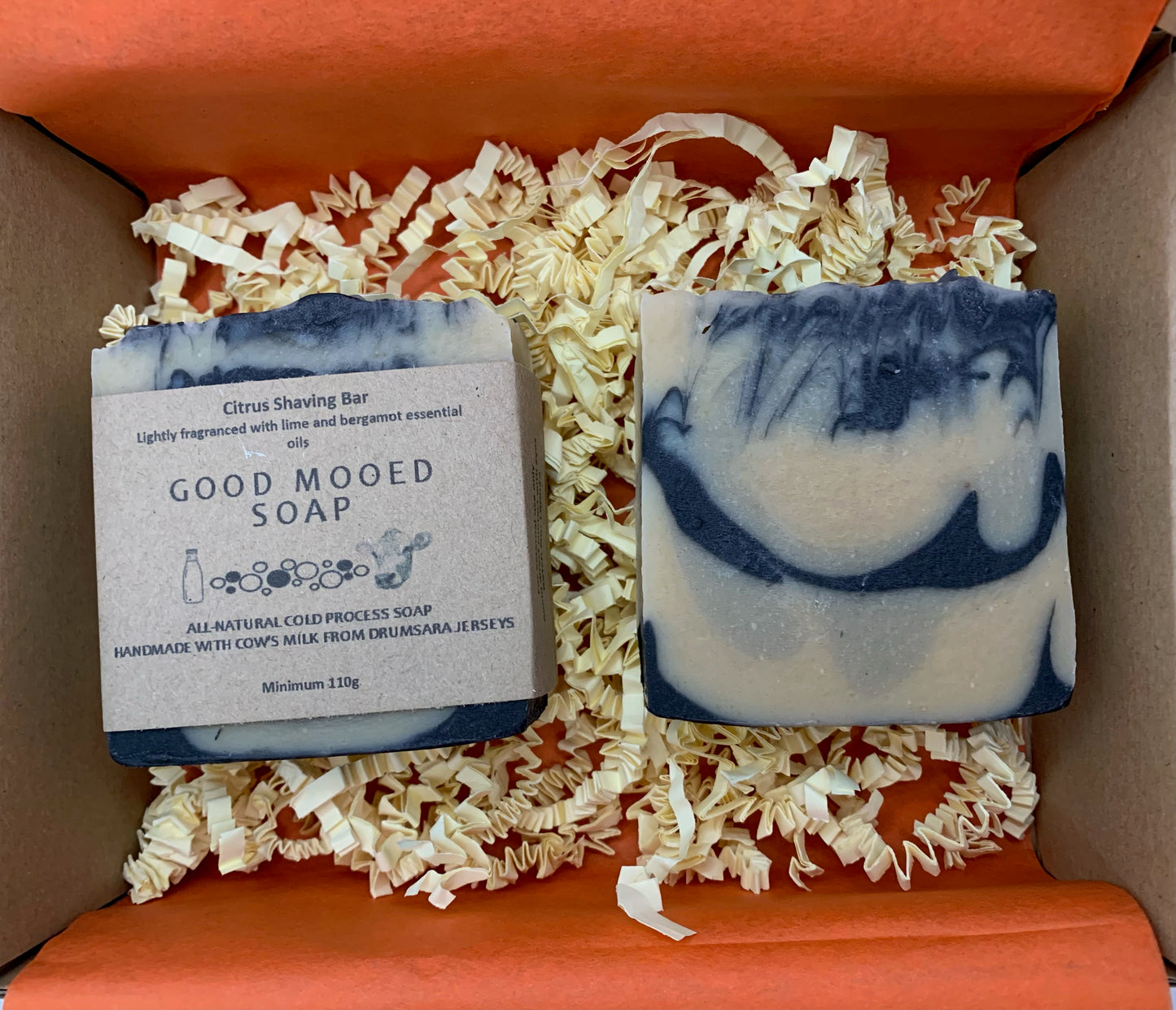 Jersey cow milk shaving bar Fermanagh Northern Ireland